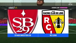 Брест - Ланс 31 тур Лига 1 Чемпионат Франции 25/26 FC26