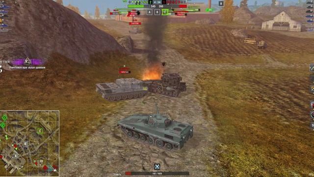 WoT Blitz Рекорд по урону! Объясняю почему надо добивать афк. #27