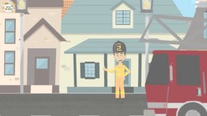 Познаем мир машинок Скорая помощь, Пожарная, Полицейская.