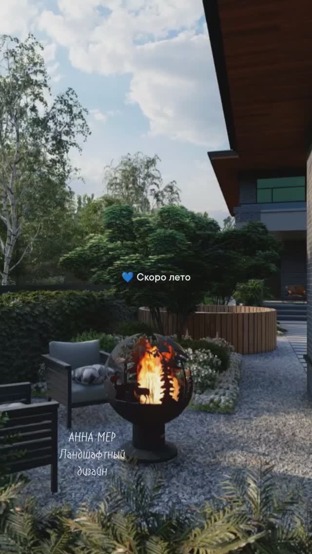 Ландшафтный проект. Озеленение  Анна Мер