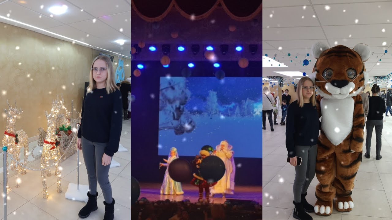 Воспоминание 2021г. Куда же мы ездили с Анютой? Что Анюте подарил Дед Мороз?