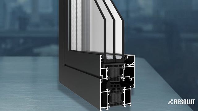 Теплые алюминиевые окна из профиля РЕХАУ RESOLUT