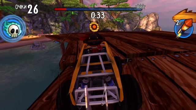 Машинки. Beach Buggy Racing. Игра для детей PS4