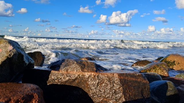 Вечернее Балтийское море.