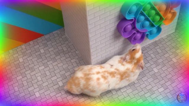 Путешествие хомячка в майнкрафт: сможет ли он покорить блоки?! часть 5