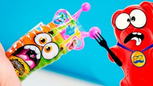 17 ЧУМАЧЕЧИХ КОНФЕТ ИЗ КИТАЯ ДЛЯ ЖЕЛЕЙНОГО МЕДВЕДЯ ВАЛЕРЫ