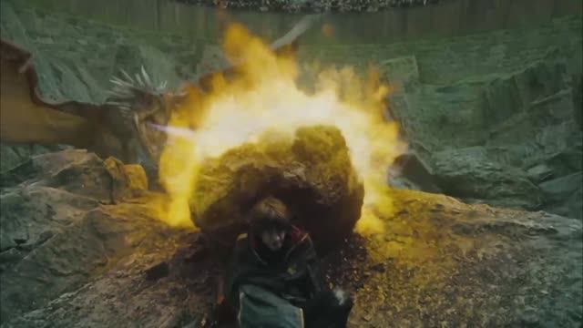 Гарри против дракона - первое испытание Турнира | Гарри Поттер и Кубок огня