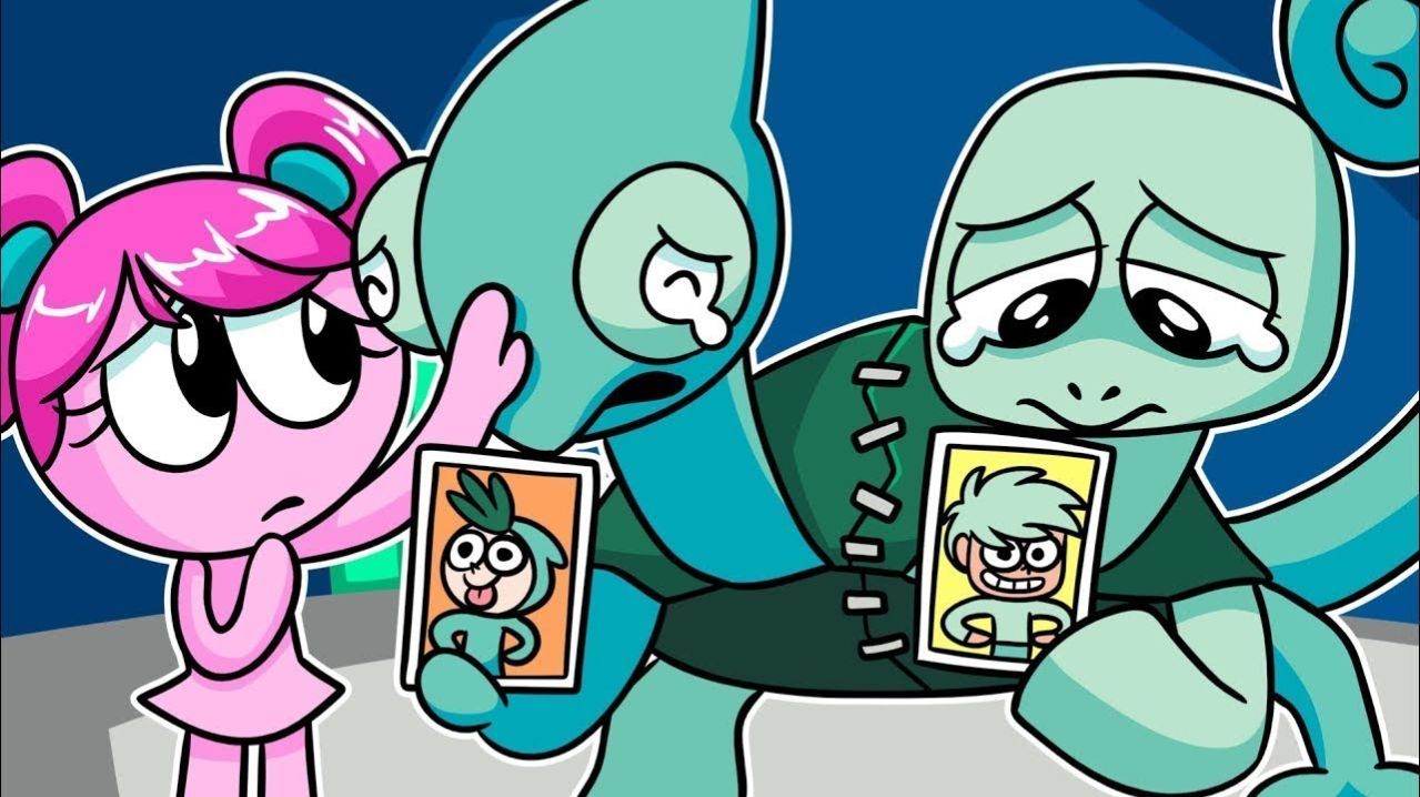 ГРУСТНАЯ ИСТОРИЯ ТАМАТАКИ А ЧАМАТАКИ!   Garten of Ban Ban 4 - Анимации на русском