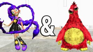 ПОППИ ПЛЕЙТАЙМ / POPPY PLAYTIME - LILY LOVEBRAIDS и CHUM CHOMPKINS в Гаррис Мод | Garry's Mod | Gmod