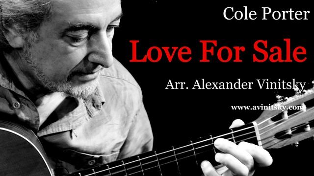 Cole Porter - Love For Sale. Аранж. и исполнение Александра Виницкого. Ноты: avinitsky1mail.ru