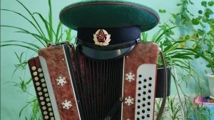 Я зелёную фуражку берегу, разбор на гармони №-449 с цифрами