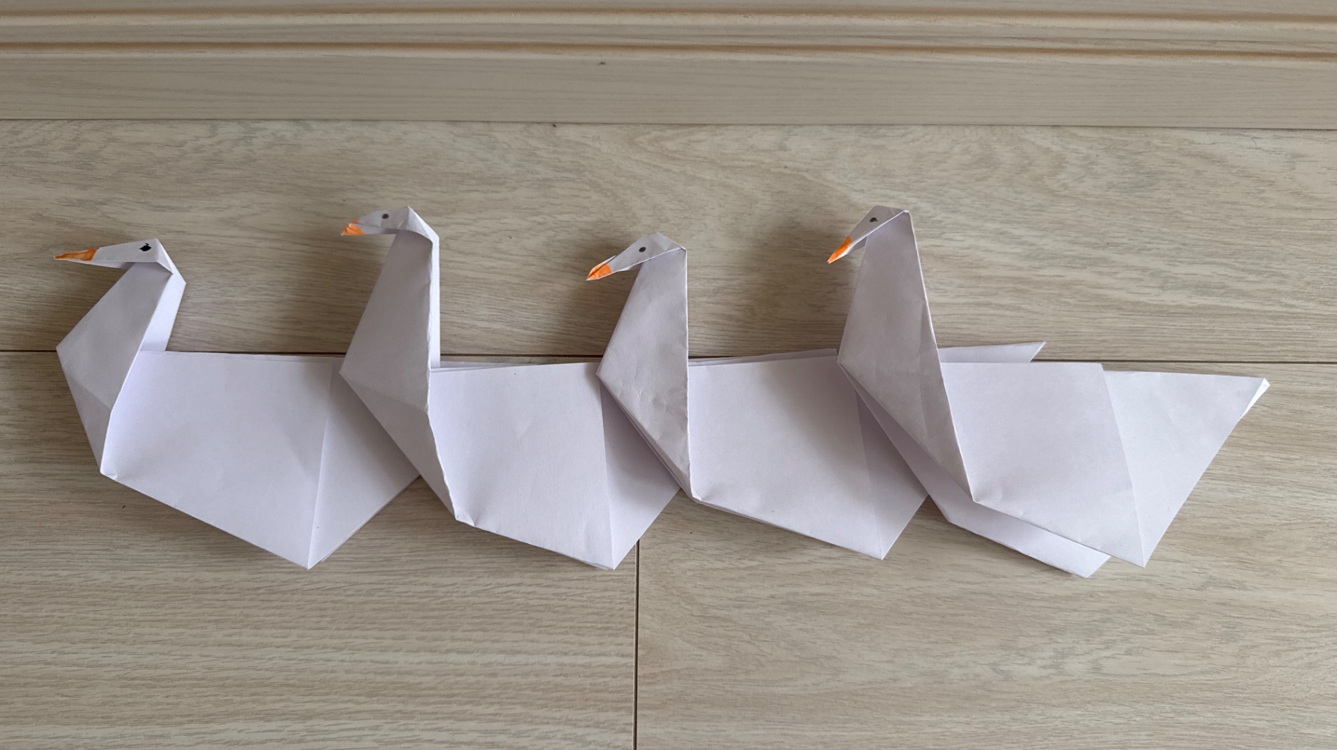 Мастер-класс оригами гусь🪿