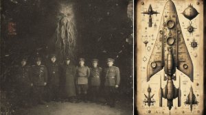 Внутри холма, в тайге, нашли части древнего космического корабля