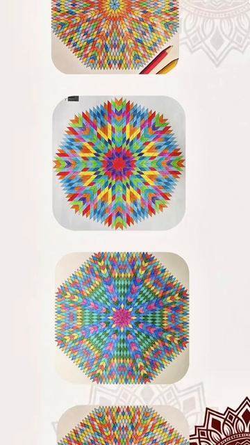 🎨МАНДАЛА-ВОСЬМИГРАННИК🎨