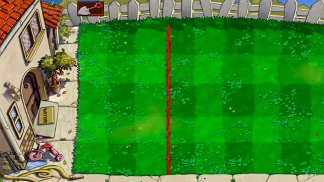 играю в Растения против Зомби 1 часть