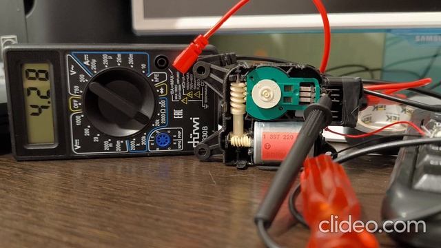 Проверка потенциометра Volkswagen