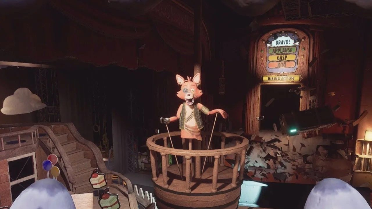 играю во фнаф секрет мимика часть 4 спектакль фокси