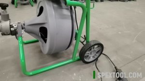 Электрическая прочистная машина SPEX PRADUS. Полный видеообзор. Часть 1.