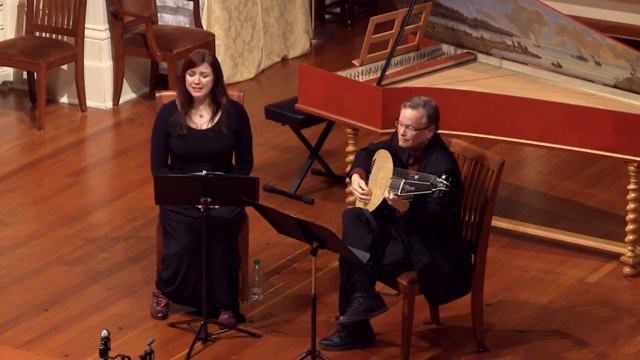 Caccini Amarilli mia bella Phoebe Jevtovic Rosquist soprano David Tayler archlute