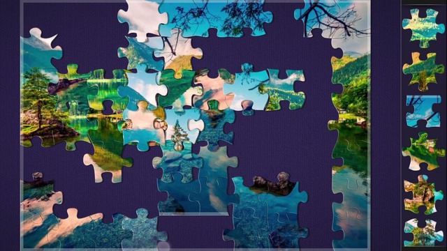 Собираем пазлы. Чарующая Природа - Озеро Хинтерзе
