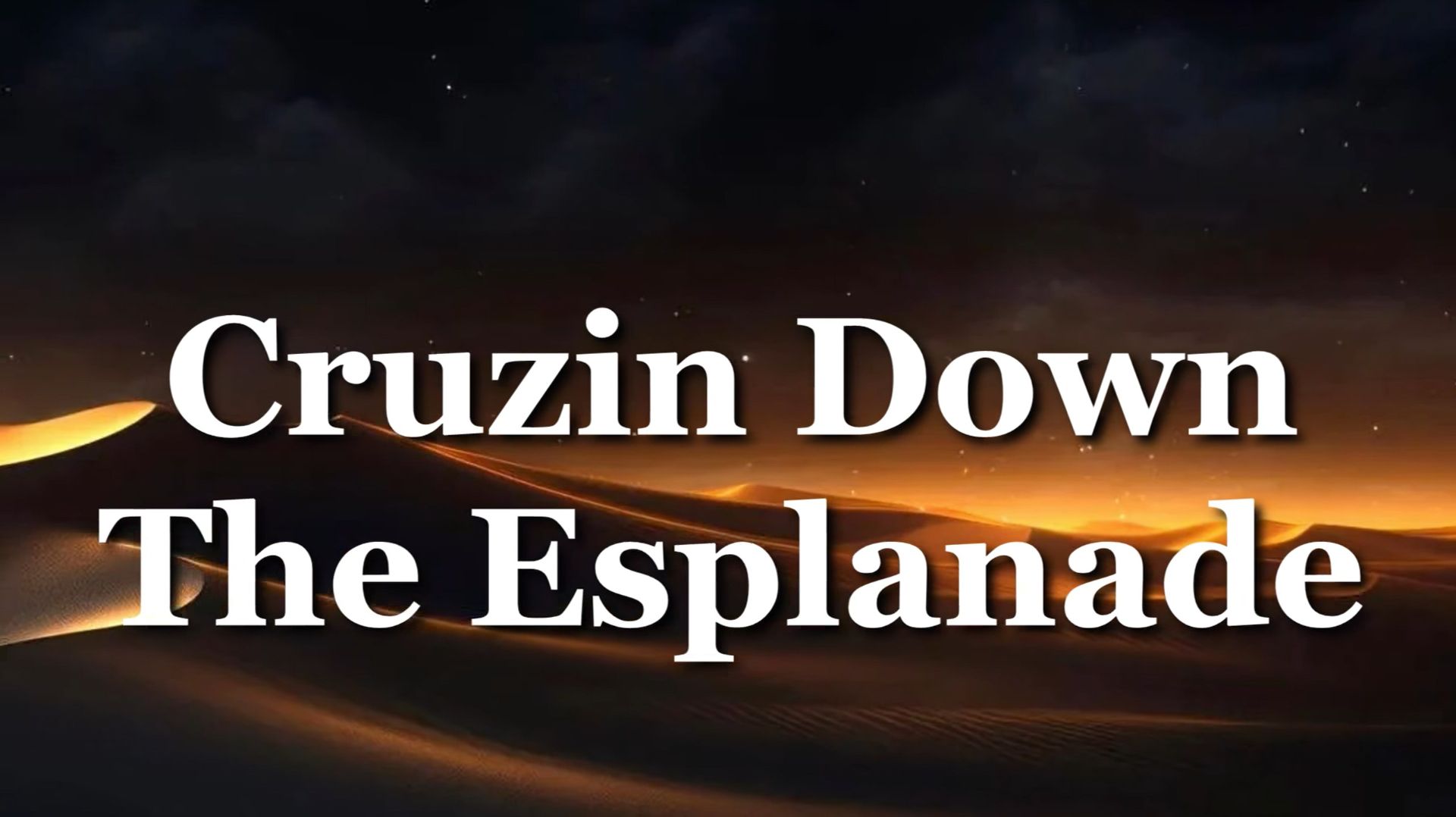 Chillaxing Jazz KolleKtion - Cruzin Down The Esplanade