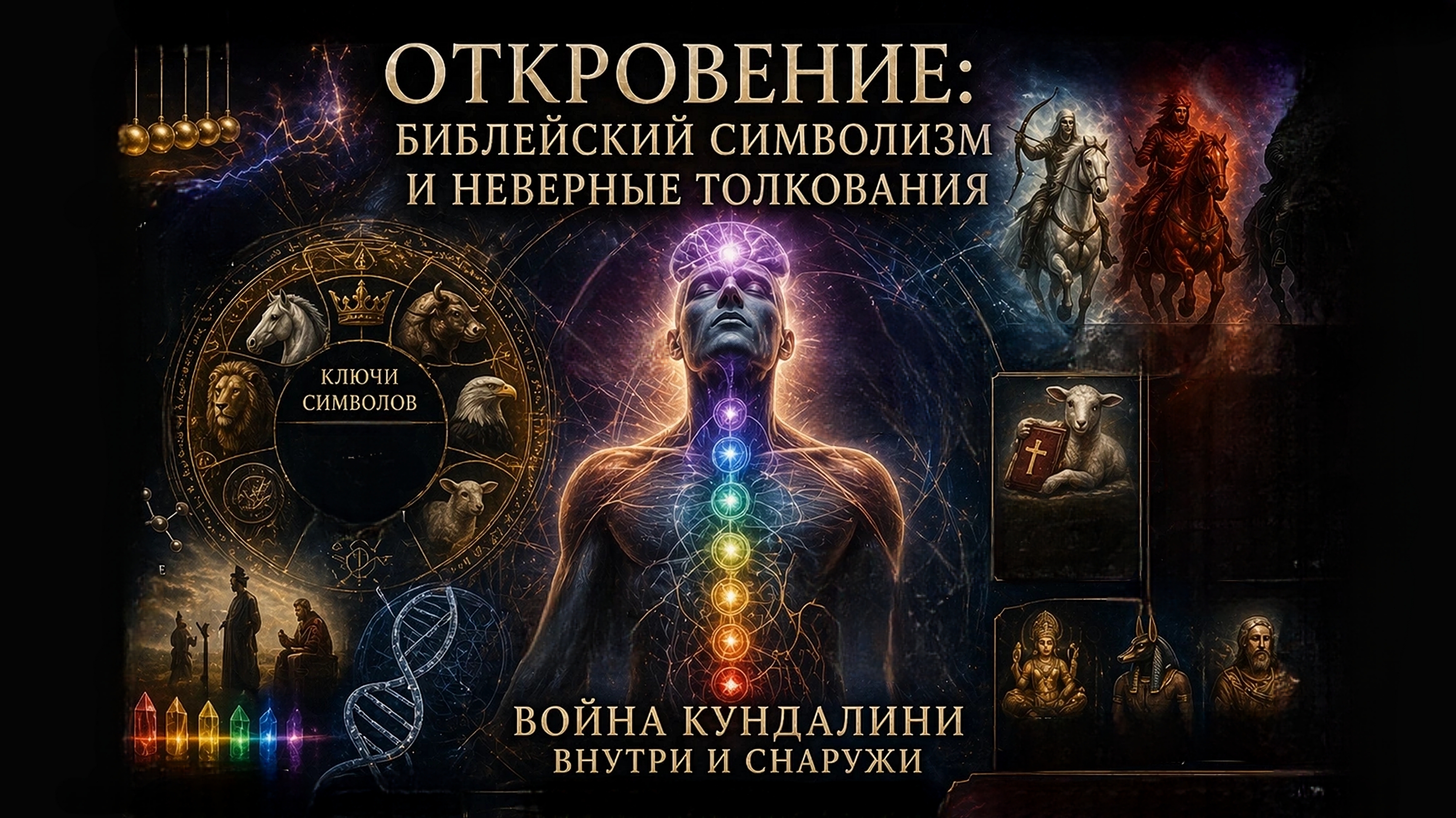 ОТКРОВЕНИЕ: библейский символизм и неверные толкования | КУНДАЛИНИ: война внутри и снаружи