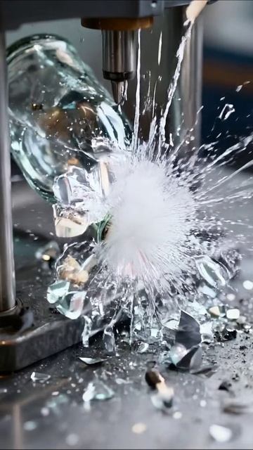 Разрушение стеклянной бутылки: эффектный момент стекло разрушение экшн моменты