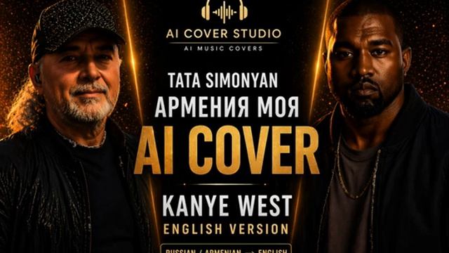 Tata Simonyan  Армения Моя Kanye West AI Cover English Version