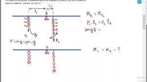 Задача на условие равновесия. 7 класс - сложность - средняя.