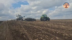 Сельскохозяйственный трактор Zoomlion PQ2754, 275 лс, работает с посевным комплексом