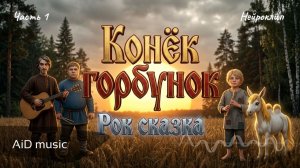 [Конёк-Горбунок] – Рок сказка часть 1 о верном друге и царе-дураке | Сказка Ершова в метал-обработке