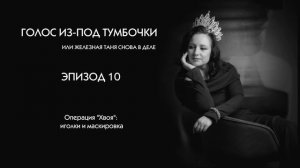 Эпизод 10. Операция "Хвоя": иголки и маскировка