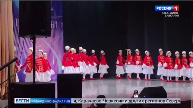 Ансамбль танца Даханаго выиграл Гран-при на конкурсе Танцевальная орбита. Вести КБР.