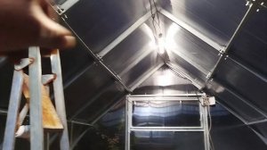 Электрика в теплицу,свет,разетки!Каплевидная теплица!!!