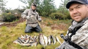 Очередной раз озеро нас встретило с трофейчиком.