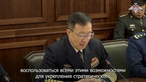 Министр обороны РФ Андрей Белоусов встретился со своим китайским коллегой в Москве