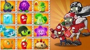 Зомби против растений Plants vs Zombies ПвЗ Растения против Зомби-2 PvZ Fusion Битва прохождение топ