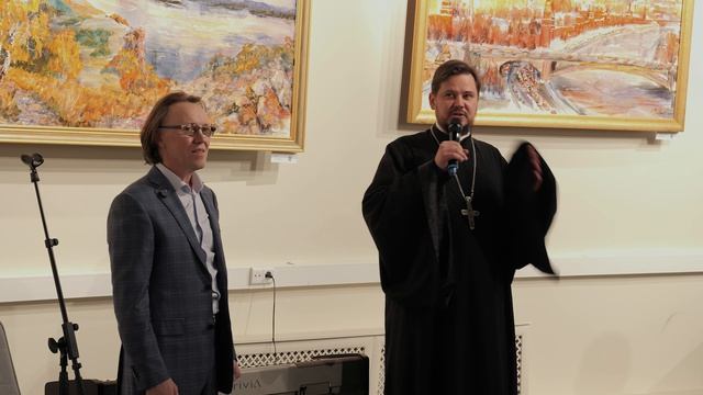 Открытие  персональной выставки Николая Добрина в  Культурном Центре Башня