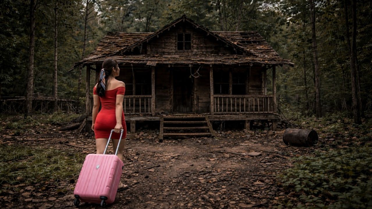 45 дней выживания: Девушка в одиночку строит плавучий дом, подземное убежище и ванную комнату.