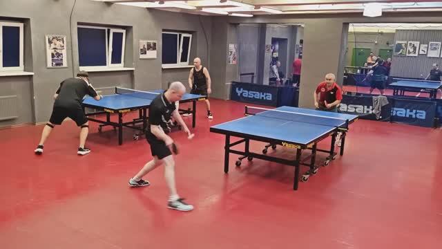 Мухаметов А. (606) - Садовников И. (608) 21.04 настольный теннис 400+ ЛИГИ турнир СПб