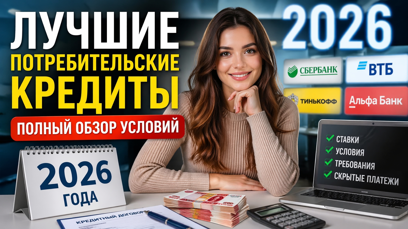 Лучшие потребительские кредиты 2026 года — полный обзор условий