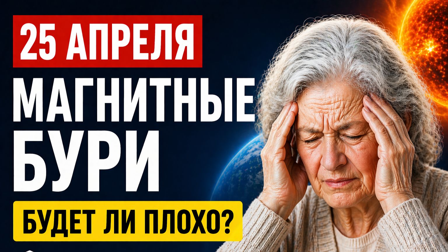 25 апреля магнитные бури! Чем нам ждать?