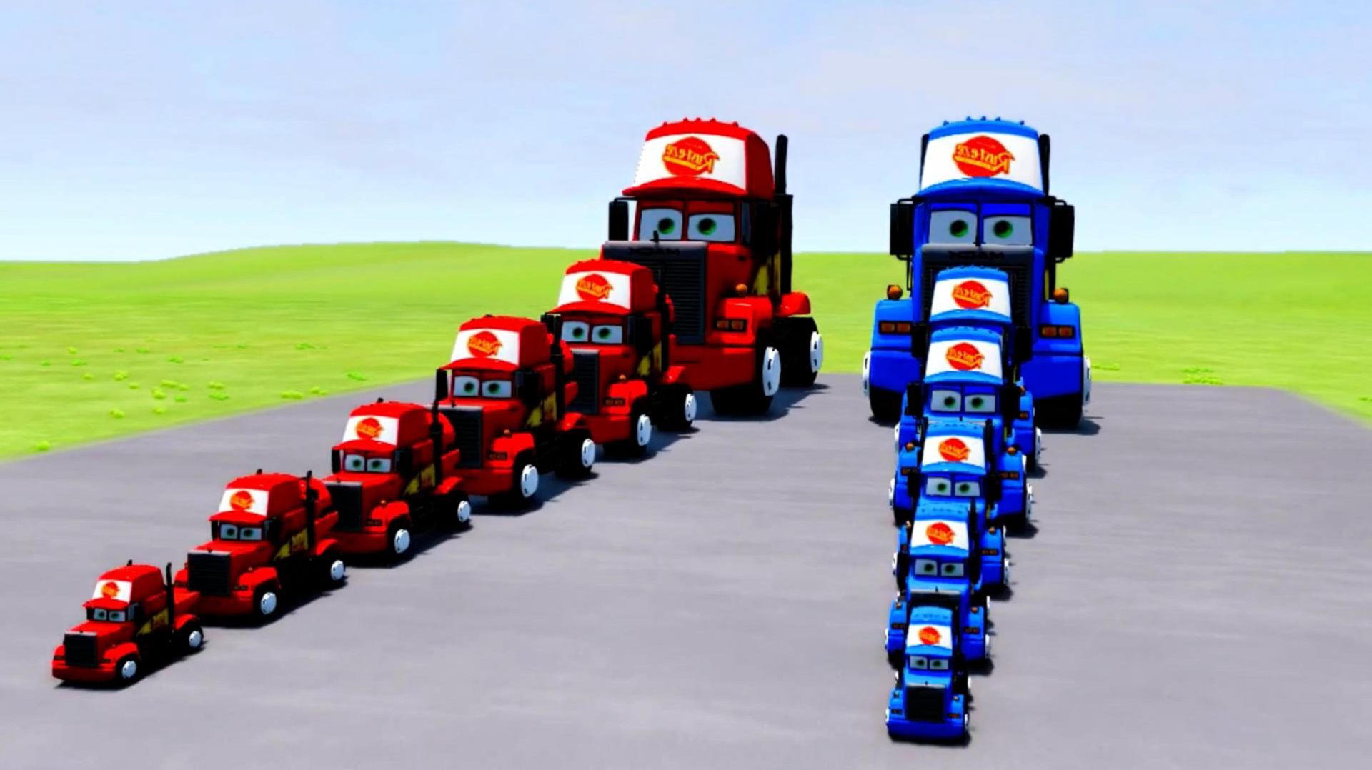 ЦВЕТНЫЕ ГРУЗОВИЧКИ ПРОТИВ ПОЕЗДА МУЛЬТИКИ ПРО МАШИНКИ АВАРИИ