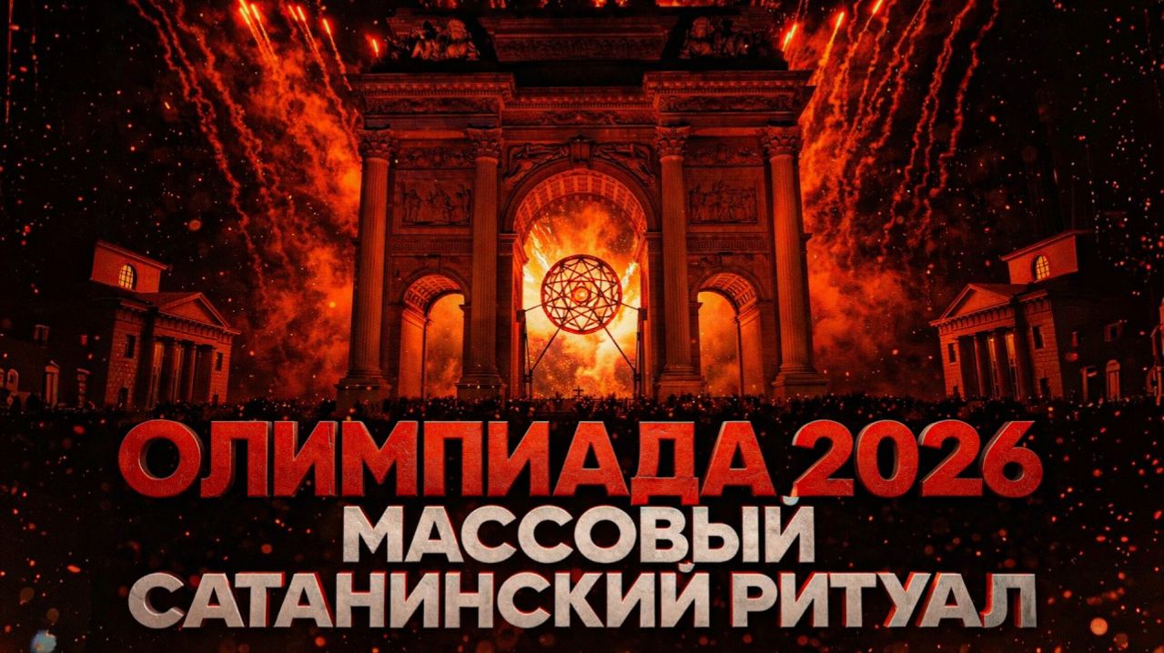 ОТКРЫТИЕ ОЛИМПИАДЫ 2026 - ЭТО МАССОВЫЙ САТАНИНСКИЙ РИТУАЛ!
