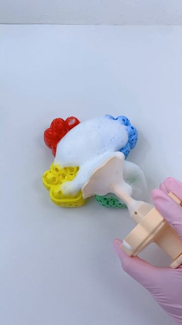 107. Мягкая ASMR-игрушка 🐾🐾 Кошачья лапка #asmr