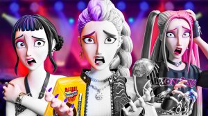 РУМИ, МИРА И ЗОИ ПОТЕРЯЛИ ЦВЕТА?!! K-POP ОХОТНИЦЫ НА ДЕМОНОВ АНИМАЦИЯ