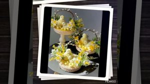 интересный весенний декор