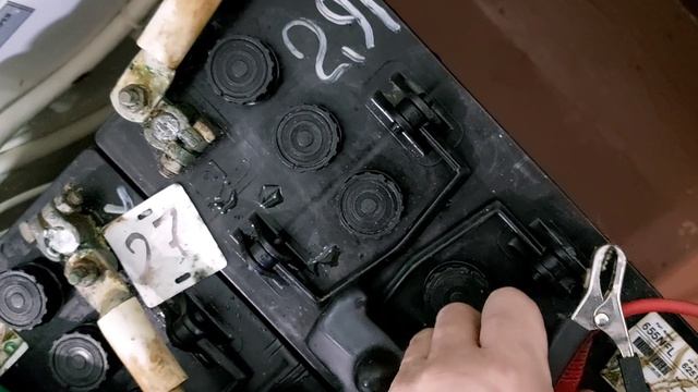 Норма  внутреннего  сопротивления  16 летних  аккумуляторов СТ 125 Ач  8 штук   4 шт СТ 200 Ач 