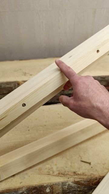 Допы для каркасов лежака в баню и сауну - обшивка со скрытыми саморезами изнутри.