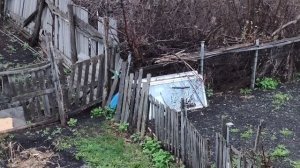 деревенские огороды в деревне